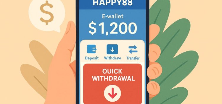 Happy88 E-Wallet: Fast Withdrawals for Casual Bettors
